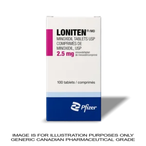 Minoxidil 2.5 mg - 100 Tablets