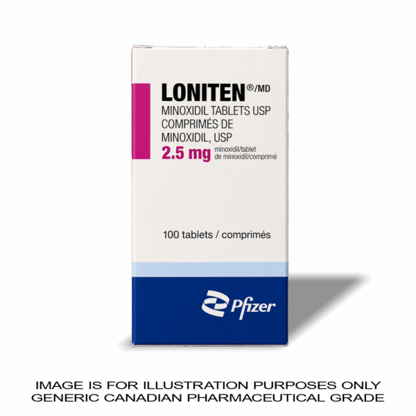 Minoxidil 2.5 mg - 100 Tablets [Hair Growth]