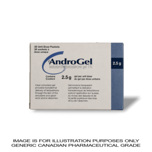 Testosterone Gel 2.5g  AndroGel - 30 Packets