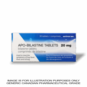 Bilastine Tablets 20mg x 30 | CANADIAN PHARMACEUTICAL GRADE