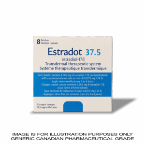 ESTRADOT 37.5 - 0.585MG - 8 PATCHES [ESTRADIOL PATCHES]