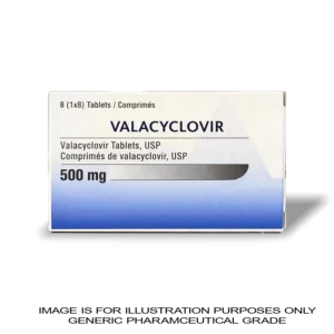 Valacyclovir Valtrex 500mg - 8 Tablets