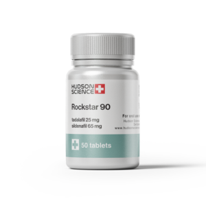 ROCKSTAR 90s - 25MG+65MG (CIALIS + VIAGRA) [ERECTILE DYSFUNCTION]