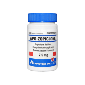APO ZOPICLONE 7.5MG X 100 - CANADA PHARMACEUTICAL GRADE in stock  [APO BRAND 100%]