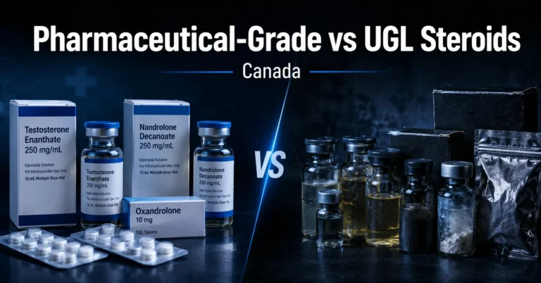 Pharmaceutical Grade vs Underground Lab Steroids in Canada