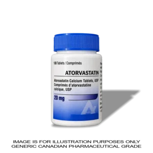 Atorvastatin 20mg - 100 Tablets