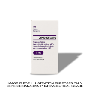 Cyproheptadine 4mg x 100 | CANADIAN PHARMACEUTICAL GRADE [ANTIHISTAMINE]