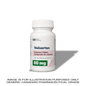 Valsartan 80mg - 100 Tablets