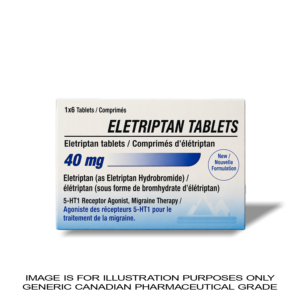Eletriptan 40mg - 6 Tablets